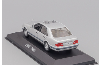 MERCEDES-BENZ E320 (1995), Mercedes-Benz Offizielle Modell-Sammlung 43, silver