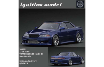 TOYOTA Vertex JZX100 Mark II, blue metallic