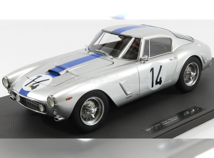 FERRARI 250gt Swb 3.0l V12 Team Noblet №14 3rd 24h Le Mans (1961) P.Noblet - J.Guichet, Silver Blue