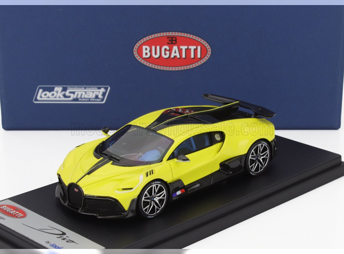 BUGATTI Divo (2020), Yellow Jaune Safre Glossy Black