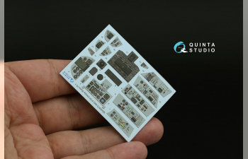 3D Декаль интерьера кабины МиГ-31М (Hobby Boss)