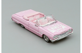 CHEVROLET Impala Convertible LowRider (1964), pink