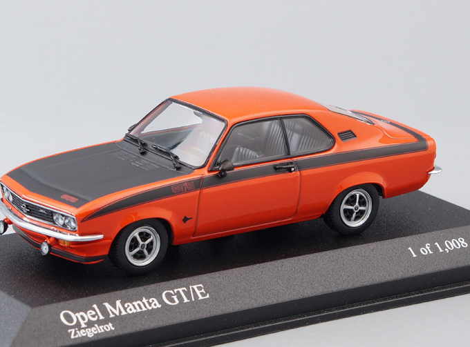 OPEL Manta GT/E 1974, red