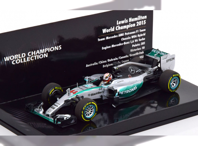 MERCEDES-BENZ AMG W06 Hybrid World Champion, Hamilton (2015)