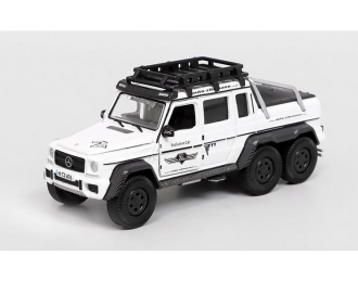 MERCEDES-BENZ G63 AMG 6x6 (2022), white 