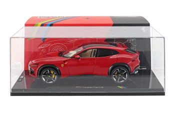 FERRARI Purosangue (2022) - Numbered One By One, Rosso Corsa 322-cream Interior