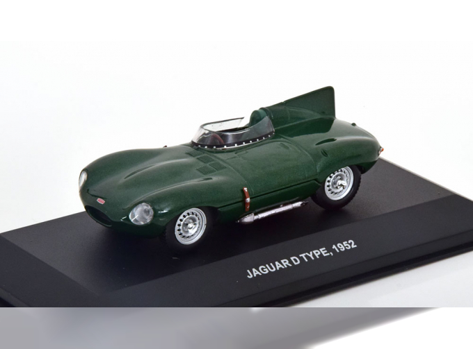 JAGUAR D-Type (1952), green metallic