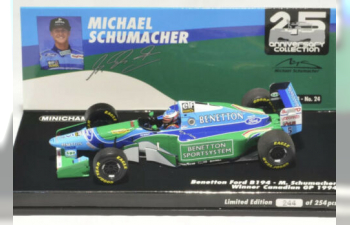 BENETTON FORD B194 - MICHAEL SCHUMACHER - WINNER CANADIAN GP 1994