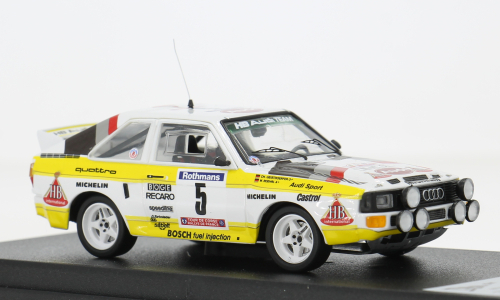AUDI Sport quattro №5, Tour de Corse, W.Röhrl/C.Geistdörfer (1985)