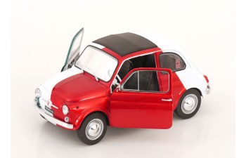 FIAT 500 Italian Livery Tribute (1965), red white green