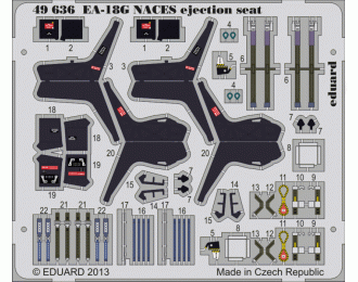 Фототравление для EA-18G NACES ejection seat