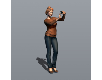 Фигурка 660 Селфи 4, окрашенная