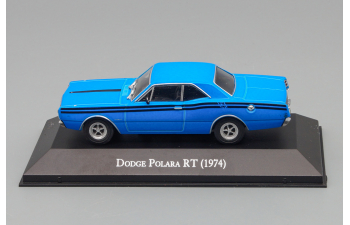 DODGE Polara RT 1974, blue / black