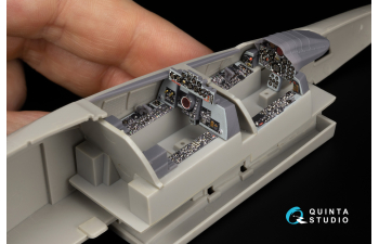 3D Декаль интерьера кабины RF-4C Phantom II (early) (Hasegawa) (малая версия) (с 3D-печатными деталями)