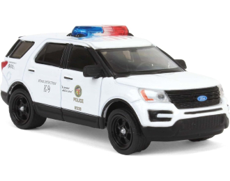 FORD Police Interceptor Utility, Los Angeles Police Department (LAPD) Bomb Detection K-9 Section (2017), white