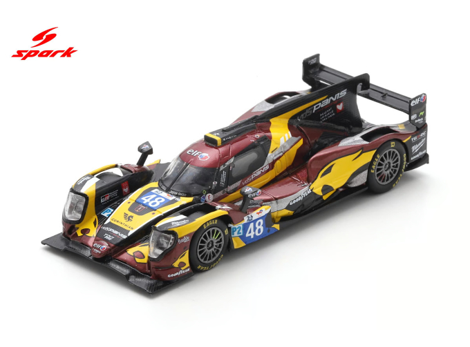 ORECA 07 Gibson #48 O.Gray/E.Masson/F.Perera VDS Panis Racing 2nd LMP2 class Le Mans 24H (2025)