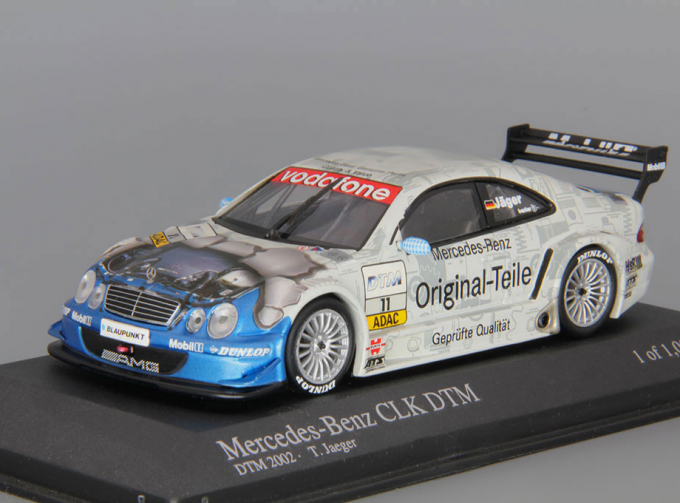 MERCEDES-BENZ CLK DTM 2003 Team Persson #11 Thomas Jaeger, silver / blue