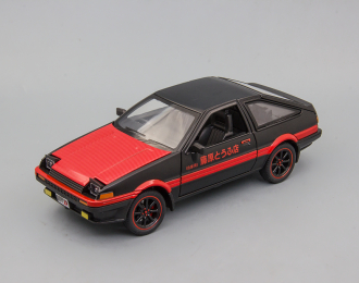 TOYOTA Trueno Sprinter (AE86), красный/чёрный