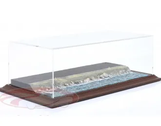 Бокс акриловый с диорамной подставкой "Murefte - Морское побережье"