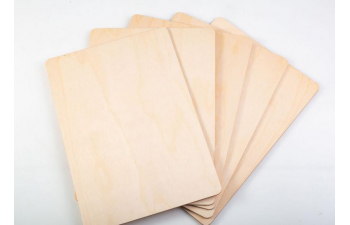 Фанера для творчества А4, сорт 1/2 - 5 листов