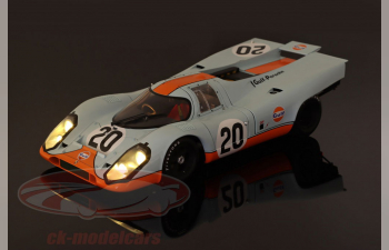 Porsche 917K Gulf #20 24h LeMans 1970 Siffert, Redman