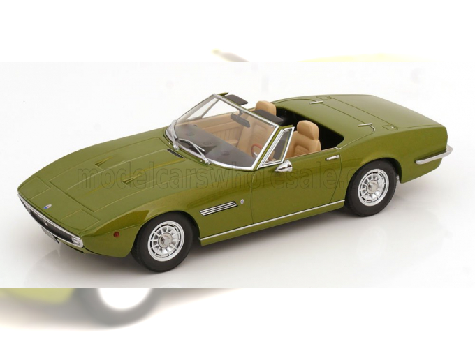 MASERATI Ghibli Spider Cabriolet Open (1970) - Alloy Rims - Cerchi In Lega, Green