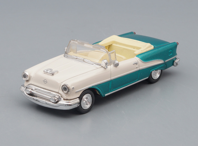 OLDSMOBILE Super 88 (1955), white / green