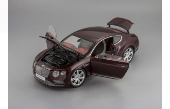 Bentley Continental GT Coupe 2016 (burgundy)