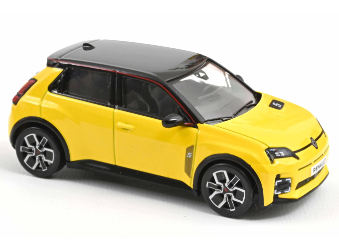 RENAULT R5 E-tech Full Electric (2024), Pop Yellow Black