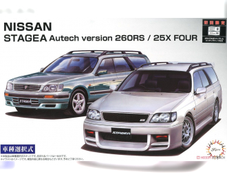 Сборная модель NISSAN Stagea Autech Version 260RS/25X Four