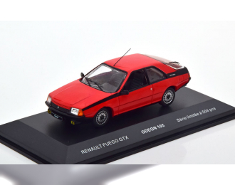 RENAULT Fuego GTX, rot/schwarz