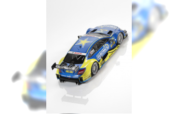 MERCEDES-BENZ AMG C 63 DTM Гэри Паффетт Команда Euronics, blue / yellow