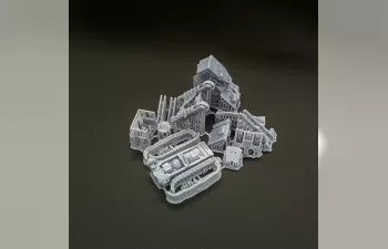 Сборная модель Бульдозер Т-170