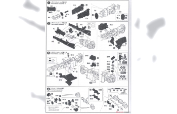 Сборная модель Гусеничный трактор YANMAR YT5113A Delta Crawler/Rotary (Limited Edition)