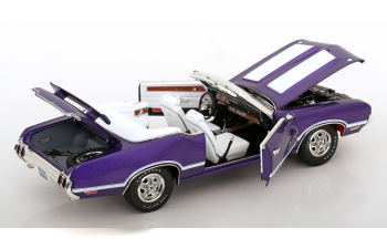 OLDSMOBILE 442 W-30 (1970), purple-metallic white