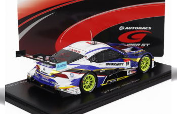 TOYOTA Supra Gr Tesm Wedssport Bandoh №19 Gt500 Class Super Gt (2021) Yuji Kunimoto - Ritomo Miyata, Blue White Yellow