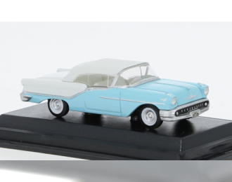 OLDSMOBILE 88 Convertible (1957), light blue/white