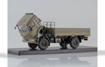 Камский грузовик 43502 Мустанг бортовой, хаки