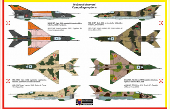 Сборная модель KPM0018 MiG-21MF