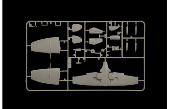 Сборная модель SUPERMARINE Spitfire Mk.ix Military Airplane 1941