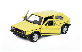 VOLKSWAGEN Golf I GTI, yellow