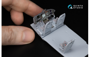 3D Декаль интерьера кабины Lynx Mk88A (Airfix) (с 3D-печатными деталями)