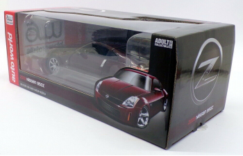 Nissan 350Z Coupe 2003 бордовый металлик