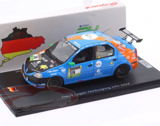 DACIA Logan №318 24h Nuerburgring Oliver Kriese, Michael Lachmayer, Yannik Lachmayer, Maximilian Weissermel (2024)