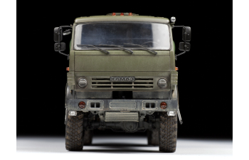 Сборная модель Российский армейский трёхосный грузовик КАМАЗ 5350 Мустанг