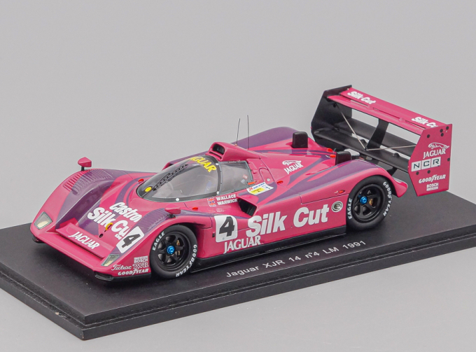 (Б/У) JAGUAR XJR14 #4 Test Le Mans (1991), purple