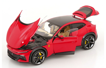 FERRARI Purosangue (2022) - Numbered One By One, Rosso Corsa 322-cream Interior