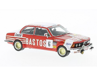 BMW 323i E21 "Bastos" #6 P.Snijers - G.van Oosten Rallye Condroz (1982), red