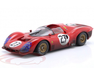 FERRARI 330 P3 Spyder №27 (Dirty & Lights Version) 24h Le Mans, Ginther/Rodriguez (1966)