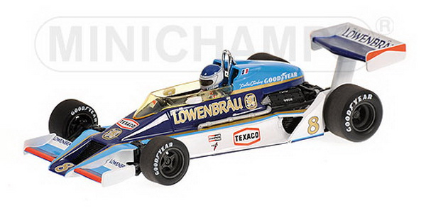 McLAREN Ford M26 "Lowenbrau" GP USA 1978 P.Tambay, with engine, white
